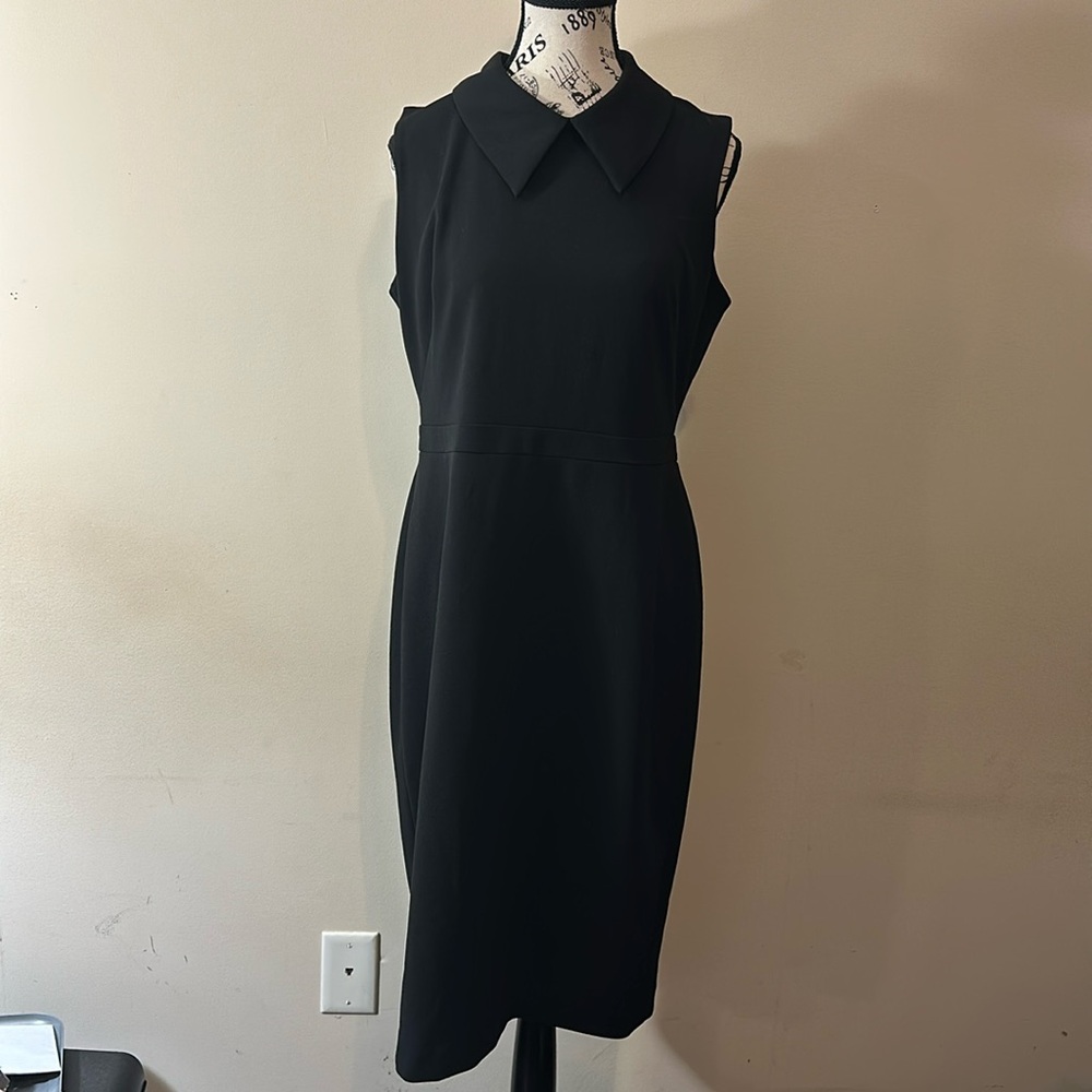 Black cocktail dress